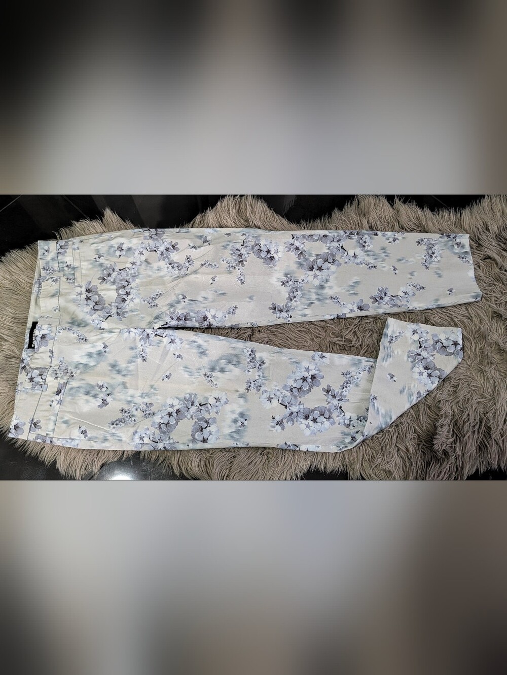 Cambio Cornflower Floral Trouser Pants sz32